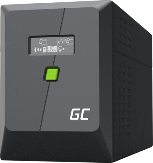 Green Cell UPSLP1400 2000VA / 1400W UPS szünetmentes tápegység
