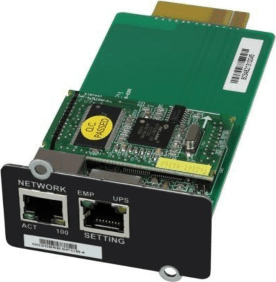 Ever T/KKON-0025/00 G2 Hálózati kártya PWRL RT PRO 1-3K/RT P UPS-hez Ever T/KKON-0025/00 G2 Hálózati kártya PWRL RT PRO 1-3K/RT P UPS-hez