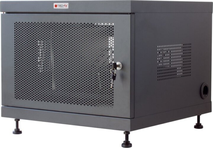 Techly TLY_367652 Professional Töltő szekrény 14 Tablet / Telefonhoz - Fekete