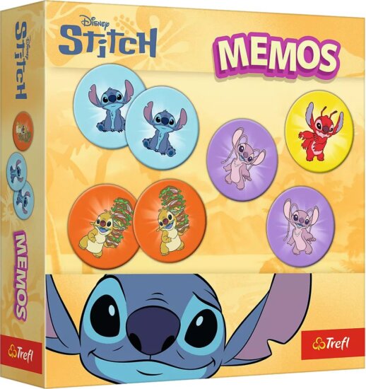 Trefl Memos Lilo és Stitch 36 darabos memóriajáték