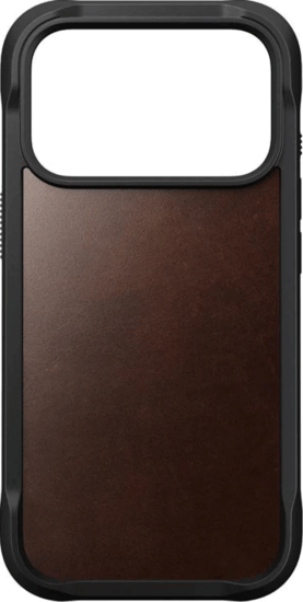 Nomad Rugged iPhone 17 Pro Magsafe Bőr Telefon tok - Barna