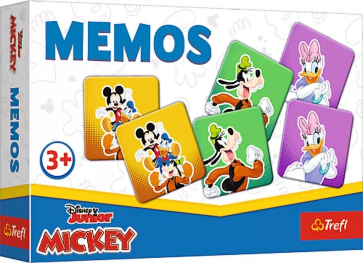 Trefl Memos Mickey egér és barátai pexeso memóriajáték