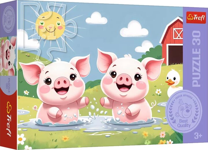 Trefl 18334 Malacok a farmon 30 darabos puzzle Trefl 18334 Malacok a farmon 30 darabos puzzle