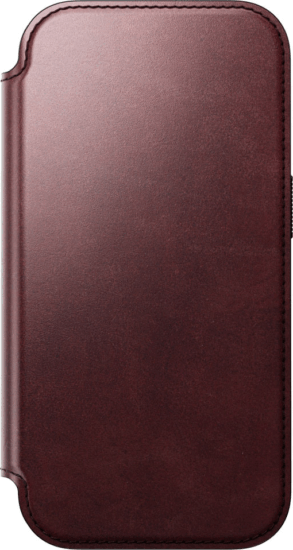 Nomad Modern iPhone 17 Pro Magsafe Telefon Flip tok - Bordó