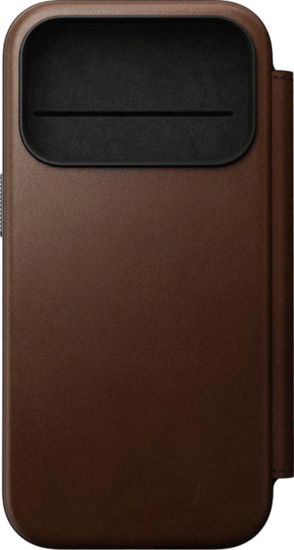 Nomad Modern iPhone 17 Pro Telefon Flip tok - Barna