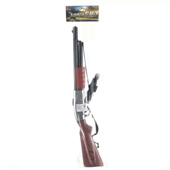 Puska Játékfegyver hanggal - Barna