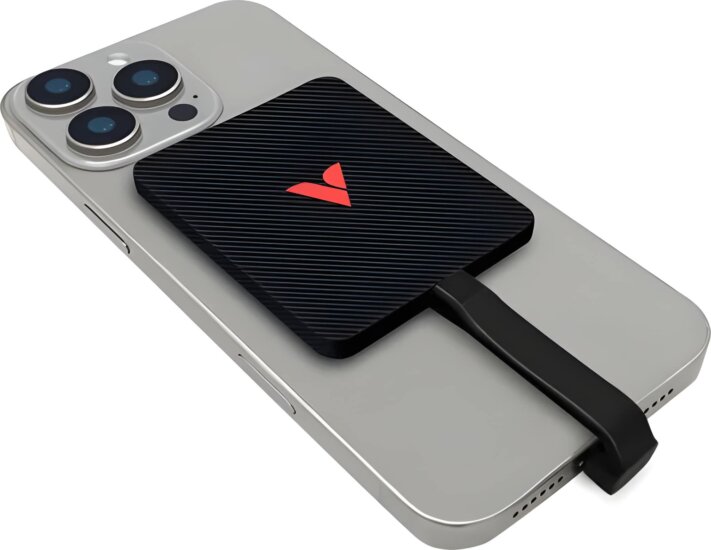 Verbatim 512GB SnapBack Ultra Slim USB-C 3.2 Gen2x2 Mágneses Külső SSD - Fekete