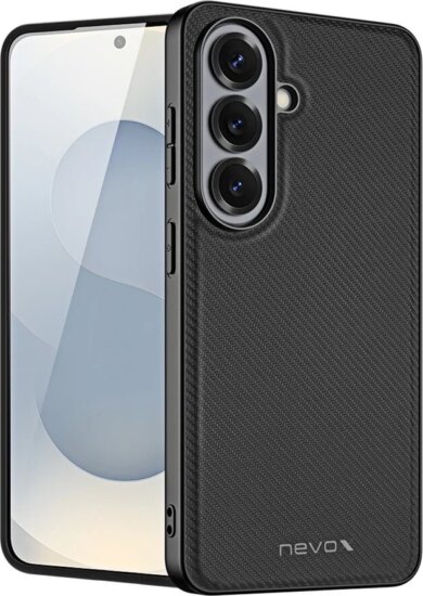Nevox StyleShell NYLO Samsung Galaxy S26 Telefon tok - Fekete