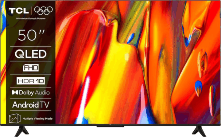 TCL 50" 50V5C 16:9 FullHD VA QLED Smart Android TV