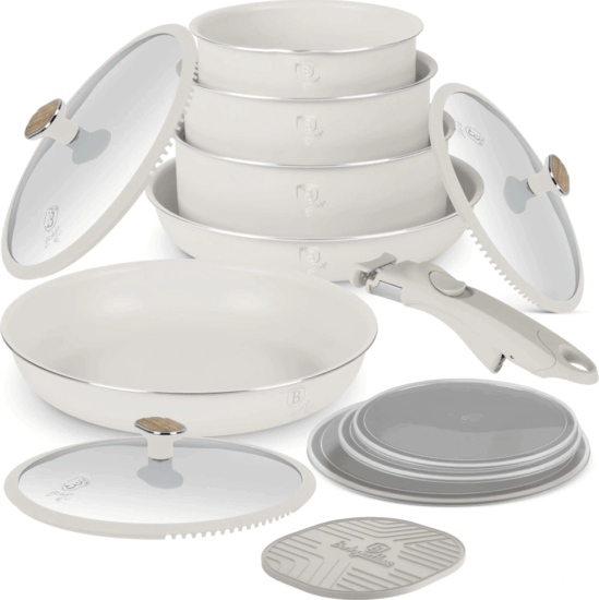 Berlinger Haus BH/8420 Serpenyő készlet levehető fogantyúval (13db) Berlinger Haus BH/8420 Serpenyő készlet levehető fogantyúval (13db)