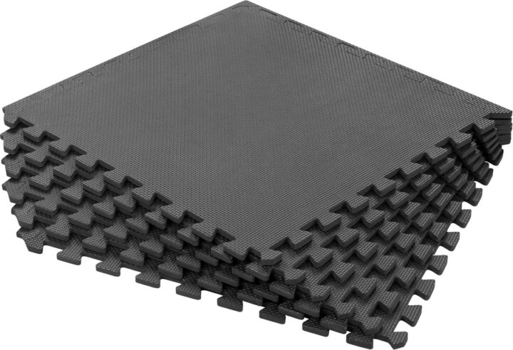 Rebel Active 6 darab univerzális csúszásgátló puzzle szőnyeg 180x120cm - Fekete Rebel Active 6 darab univerzális csúszásgátló puzzle szőnyeg 180x120cm - Fekete