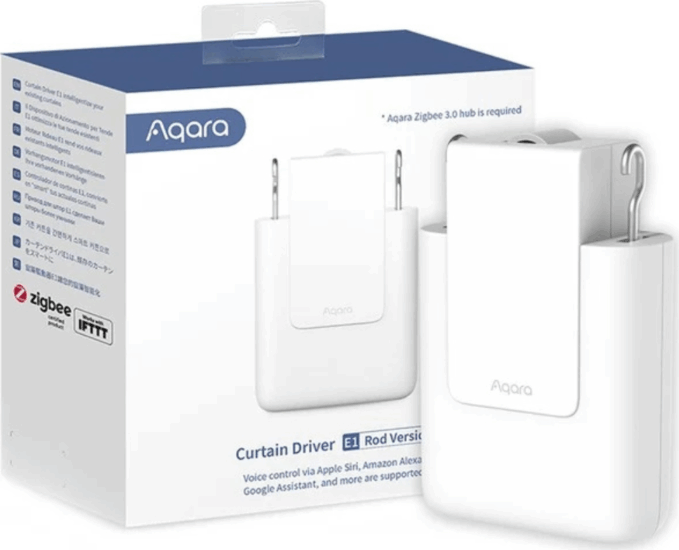 Aqara CM-M01 Curtain Driver E1 Rod Okos függönymozgató - Fehér