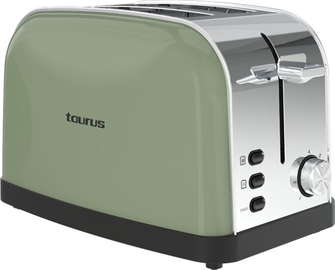 Taurus Vintage II 2 Szeletes Kenyérpirító 950W - Zöld