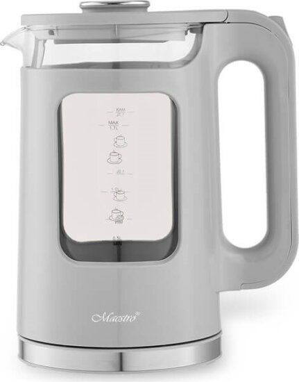 Maestro MR-065 Vízforraló 1.7L 2200W - Szürke