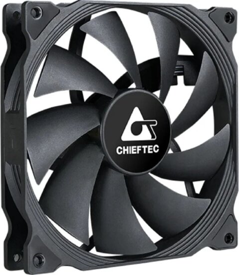 Chieftec ZF-1425PWM PWM 140mm Rendszerhűtő ventilátor - Fekete