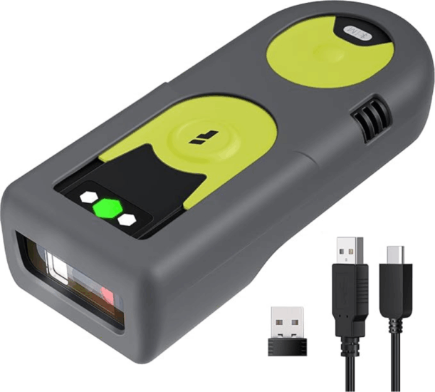 Inateck BCST-42 Wireless Kézi Vonalkódolvasó - Fekete