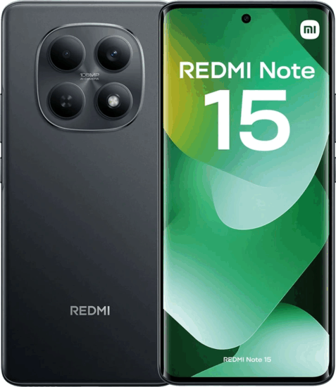 Xiaomi Redmi Note 15 8/256GB 4G Dual SIM Android Okostelefon - Fekete