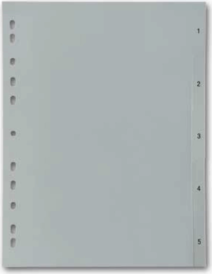 Office Depot A4 Műanyag regiszter - Szürke