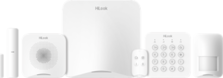 HiLook ALARM-A201PS-KIT1-16WE Vezeték nélküli riasztó Szett - Fehér HiLook ALARM-A201PS-KIT1-16WE Vezeték nélküli riasztó Szett - Fehér