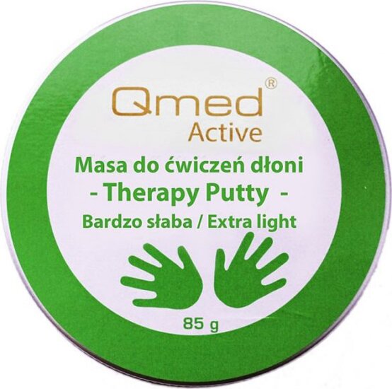 MDH Szilikon Rehabilitációs Kézerősítő - Zöld