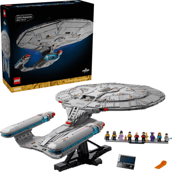 LEGO 10356 Icons - Star Trek : U.S.S. Enterprise NCC-1701-D