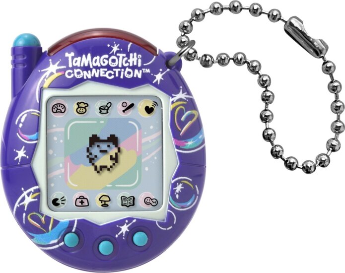 Bandai Tamagotchi Connection Soapy Bubbles Interaktív Kisállat - Lila