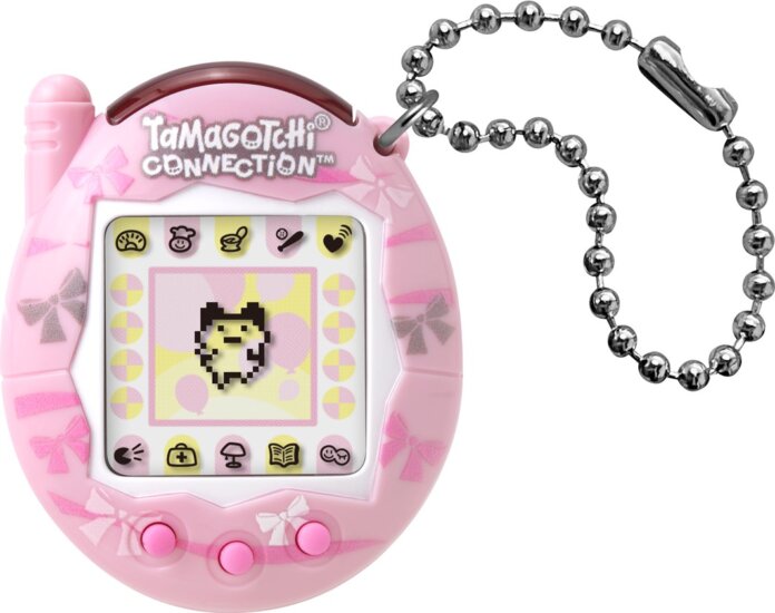 Bandai Tamagotchi Connection Dainty Bows Interaktív Kisállat - Rózsaszín