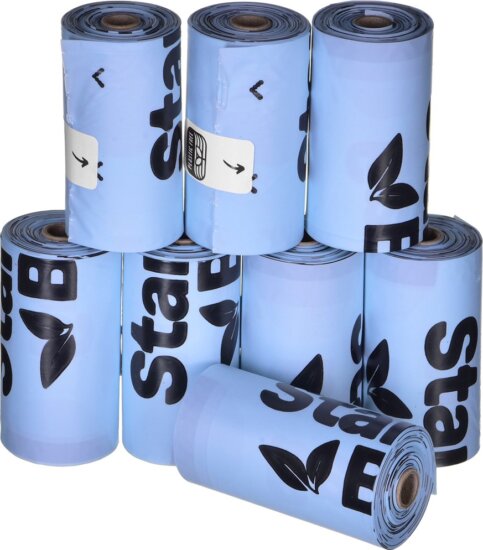 Starch Bag 961830 Kutyaürülék zacskó 8 tekercs - Kék Starch Bag 961830 Kutyaürülék zacskó 8 tekercs - Kék