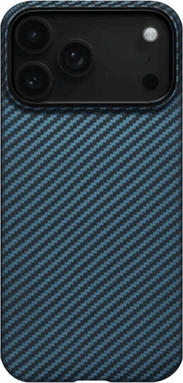 Pitaka iPhone 17 Pro Telefon Tok - Kék / Szürke