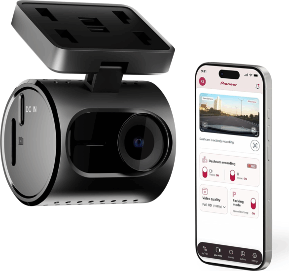 Pioneer VREC-H120SC WiFi Autós Menetrögzítő Kamera - Fekete Pioneer VREC-H120SC WiFi Autós Menetrögzítő Kamera - Fekete