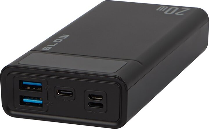 BLOW PB20E Powerbank 20000mAh 22,5W - Fekete