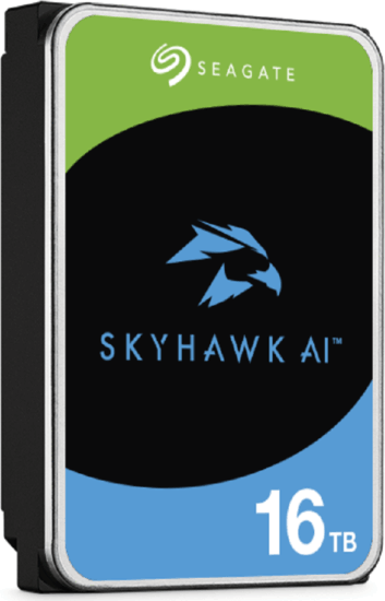 Seagate SkyHawk AI ST16000VE005 16TB 3.5" Serial ATA III Desktop HDD Seagate SkyHawk AI ST16000VE005 16TB 3.5" Serial ATA III Desktop HDD