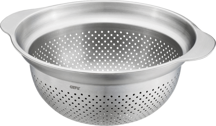 Gefu PREMIO Rozsdamentes acél Szűrő-zöldségmosó tál Ø 23 cm - Ezüst Gefu PREMIO Rozsdamentes acél Szűrő-zöldségmosó tál Ø 23 cm - Ezüst