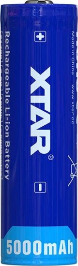Xtar Újratölthető Li-ion 21700 elem 5000mAh 3.6V
