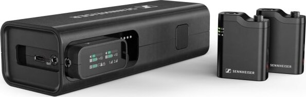 Sennheiser S700266 Profile Wireless Kétcsatornés csiptetős mikrofon szett - Fekete Sennheiser S700266 Profile Wireless Kétcsatornés csiptetős mikrofon szett - Fekete