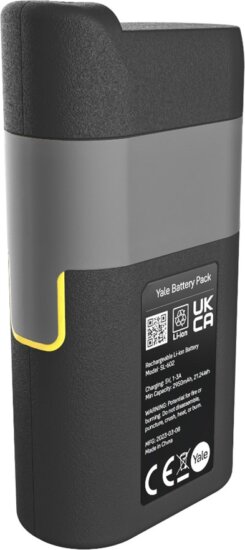 Yale 05/602000/MB Yale Linus Okos ajtozár Tartalék Akkumulátor Yale 05/602000/MB Yale Linus Okos ajtozár Tartalék Akkumulátor