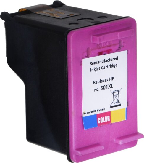 Superbulk (HP 301XL) Utángyártott Tintapatron - Tri-color