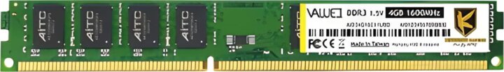 Kingsman 8GB / 1600 DDR3 CL11 Single Desktop RAM Kingsman 8GB / 1600 DDR3 CL11 Single Desktop RAM
