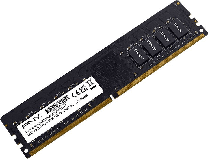 PNY 16GB / 3200 DDR4 CL22 Single Desktop RAM