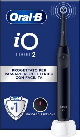 Braun Oral-B iO2 Serie 2 Magnetikus Elektromos fogkefe - Fekete