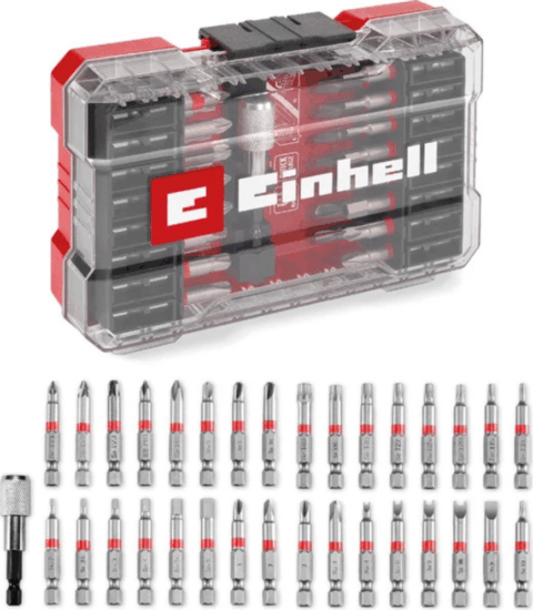 Einhell 118903 M-Case PH + PZ + SL + Torx Bit készlet 33 darabos