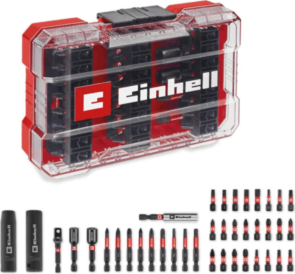 Einhell 109220 M-Case PH + PZ + SL + TORX Bit készlet 39 darabos
