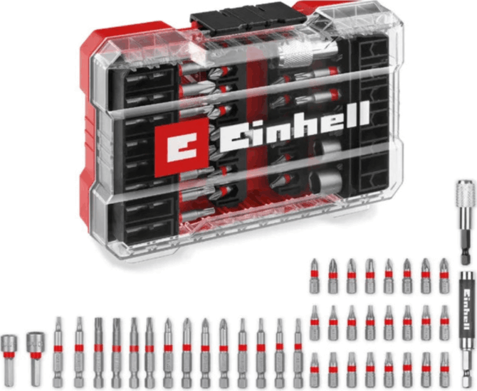 Einhell 118953 M-Case PH +PZ + TORX Bit készlet 42 darabos