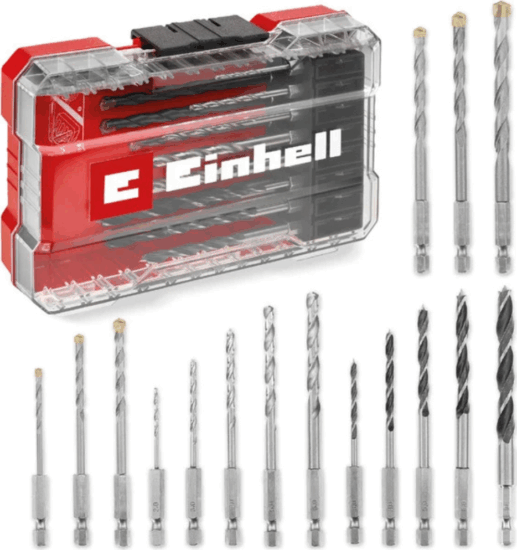 Einhell 108953 Ø 2-6 mm Hengeres Multifúró készlet (19db/csomag)