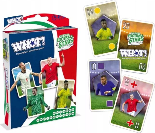 Waddingtons WHOT! World Football Stars kártyajáték
