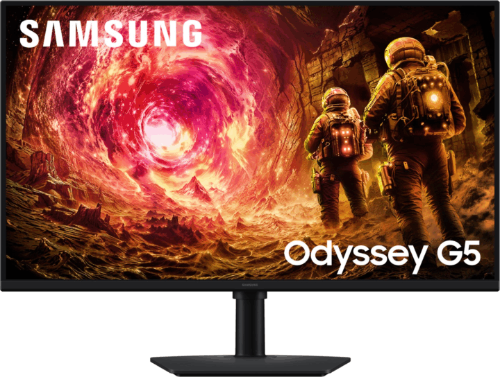 Samsung 32" G50F Odyssey 16:9 QHD IPS LCD Gaming Monitor - Fekete