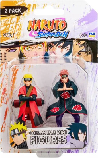P.M.I. 2 darabos Naruto Shippuden S1 gyűjthető figura - Többféle