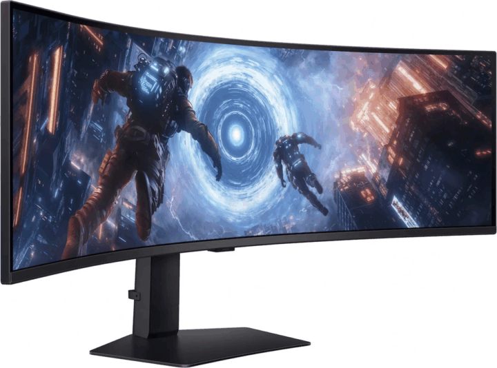 Samsung 49" S49FG916EU Odyssey G9 32:9 DQHD VA LED Ívelt Gaming Monitor - Fekete Samsung 49" S49FG916EU Odyssey G9 32:9 DQHD VA LED Ívelt Gaming Monitor - Fekete
