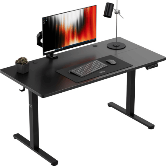 Mark Adler Leader 7.3 Elektromosan állítható Gamer asztal 140 x 70 x 72-118cm - Fekete Mark Adler Leader 7.3 Elektromosan állítható Gamer asztal 140 x 70 x 72-118cm - Fekete