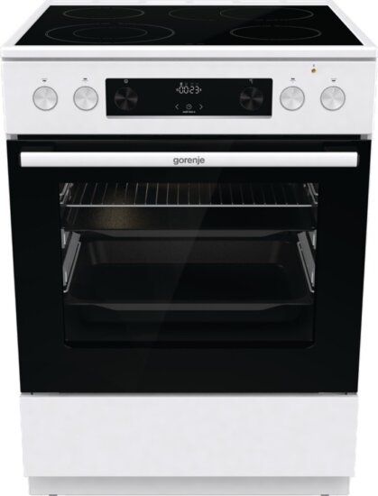 Gorenje GECS6C70WPA Szabadonálló Elektromos 4 zónás Tűzhely - Fehér